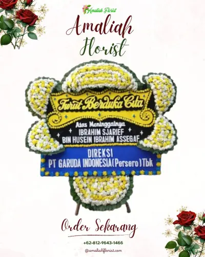 Papan Bunga Duka di Cipelang